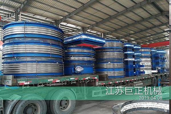 擋板門(mén)/非金屬膨脹節(jié)完工，準(zhǔn)備發(fā)往山東客戶(hù)